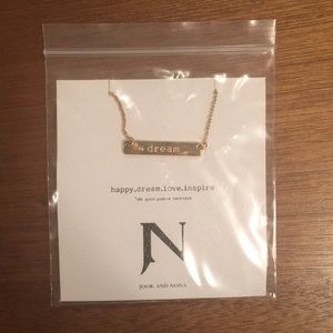 Dream Jook and Nona 18k gold-plated necklace
